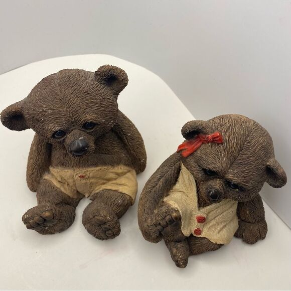 Pair of Stone Critters Animal Collection (1990) - Picture 2 of 4